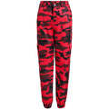 Women's Red Military Pants