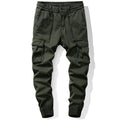 Men's Khaki Green Military Trousers