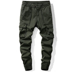 Men's Khaki Green Military Trousers