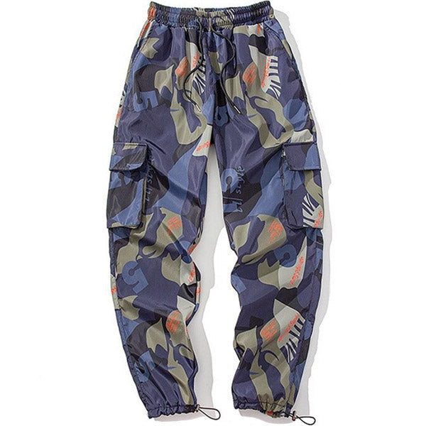 Urban Graphic Camo Cargo Jogger Pants