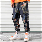 Men's Purple Military Trousers