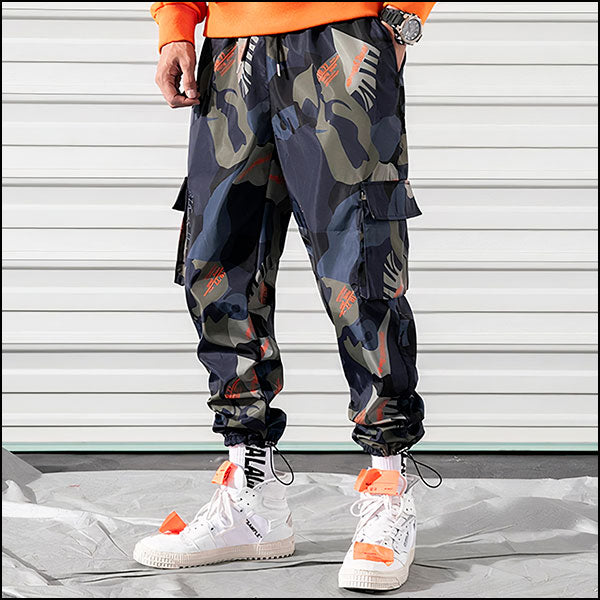 Men's Purple Military Trousers