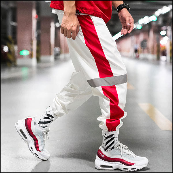 Scarlet Reflective Military Trousers