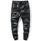 Men's Grey Camouflage Cargo Pants