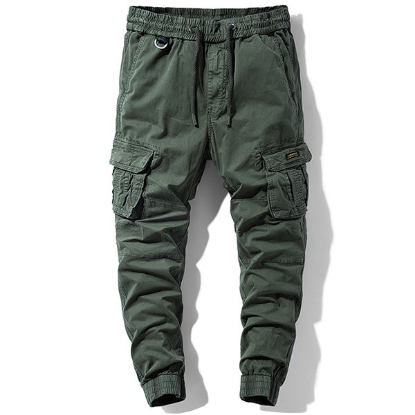 Men's Green Military Trousers