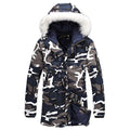 Men's Arctic Camouflage Military Parka