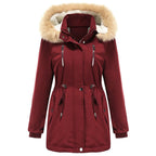 Women's Military Fur Parka