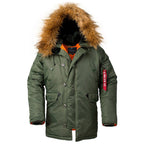 Men's Military Parka for Extreme Cold Weather