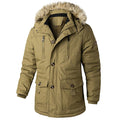 Men's Military Parka in Khaki