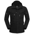 Men's Black Military Parka