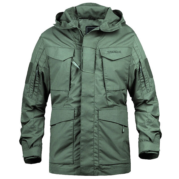Men's Green Military Parka