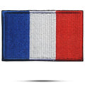 Military Patch with Velcro and Flag
