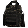 Black Camo Military Musette Bag