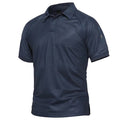 Navy Blue Military Polo Shirt