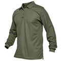 Military Polo Shirt, Long Sleeves