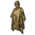 Camouflage Military Poncho