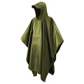 Military Poncho, Khaki Green