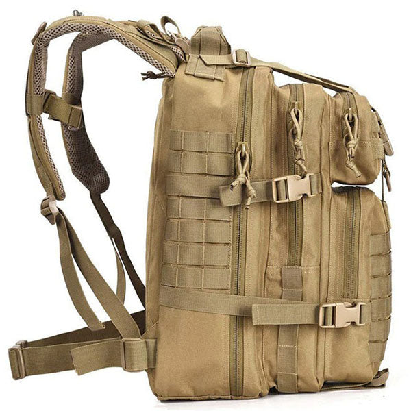 Coyote Brown MOLLE Outdoor Military Backpack
