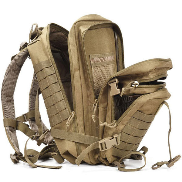 Coyote Brown MOLLE Outdoor Military Backpack