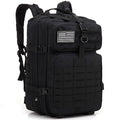 Black Military Backpack 45L