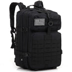 Black Military Backpack 45L