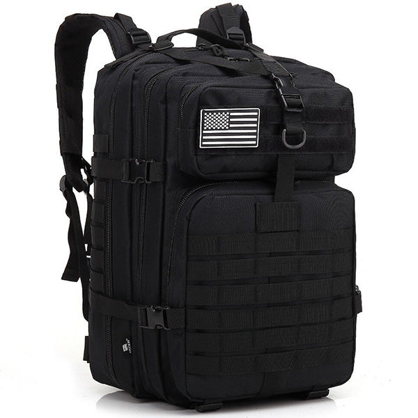 Black Military Backpack 45L