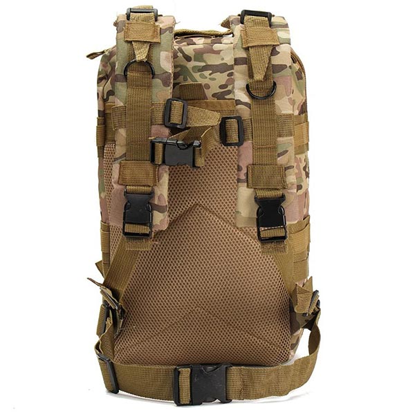 Tactical Camouflage Hiking Backpack with MOLLE