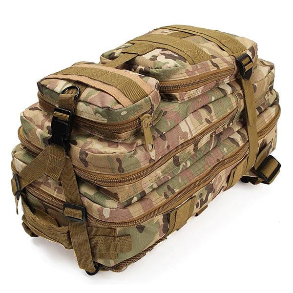 Tactical Camouflage Hiking Backpack with MOLLE