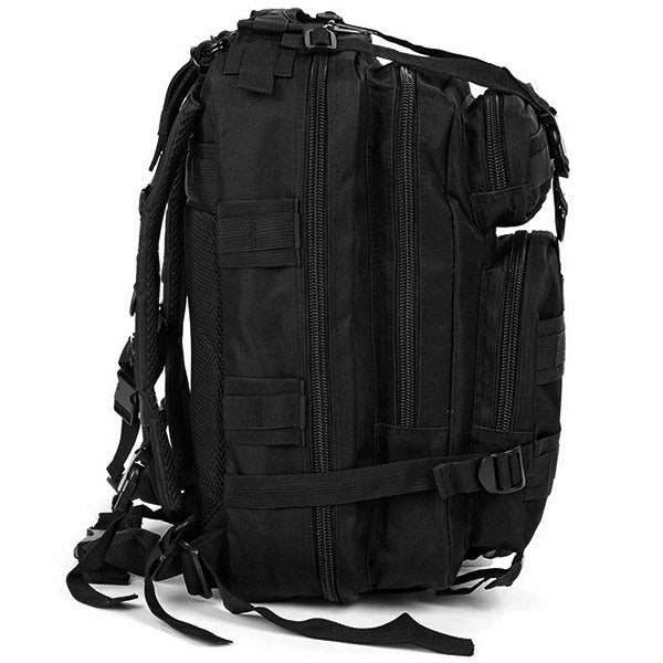 Black Tactical MOLLE Outdoor Backpack