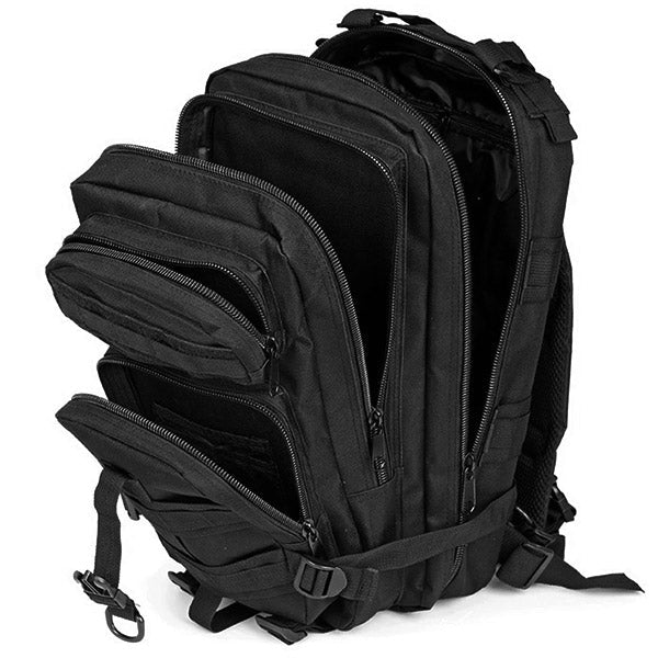 Black Tactical MOLLE Outdoor Backpack