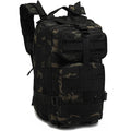 Black Camo Military Backpack