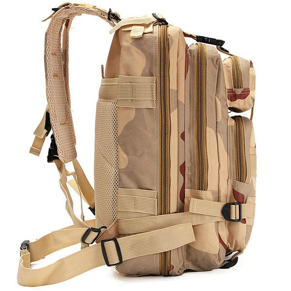 Compact Desert Camo Tactical Backpack