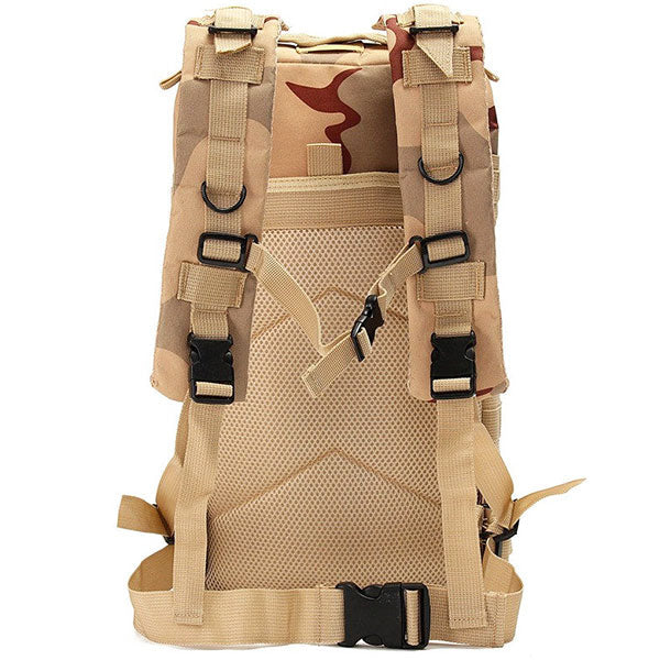 Compact Desert Camo Tactical Backpack