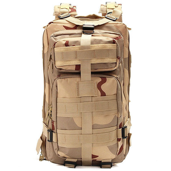 Compact Desert Camo Tactical Backpack