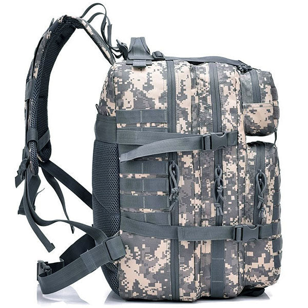 Tactical Digital Camo Backpack with MOLLE Webbing