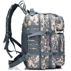 Tactical Digital Camo Backpack with MOLLE Webbing