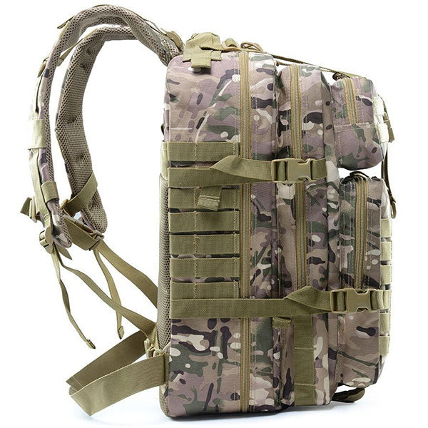 Multi-Cam Tactical Backpack with US Flag