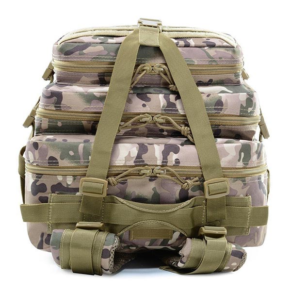 Multi-Cam Tactical Backpack with US Flag