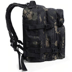 Tactical Dark Camo Molle Outdoor Backpack