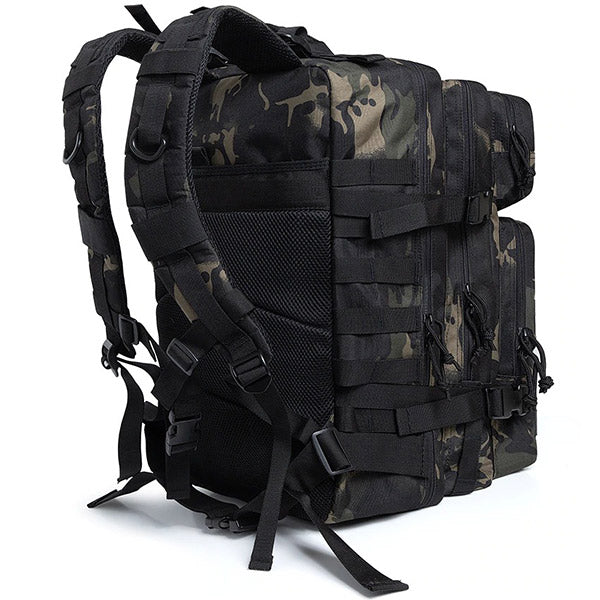 Tactical Dark Camo Molle Outdoor Backpack