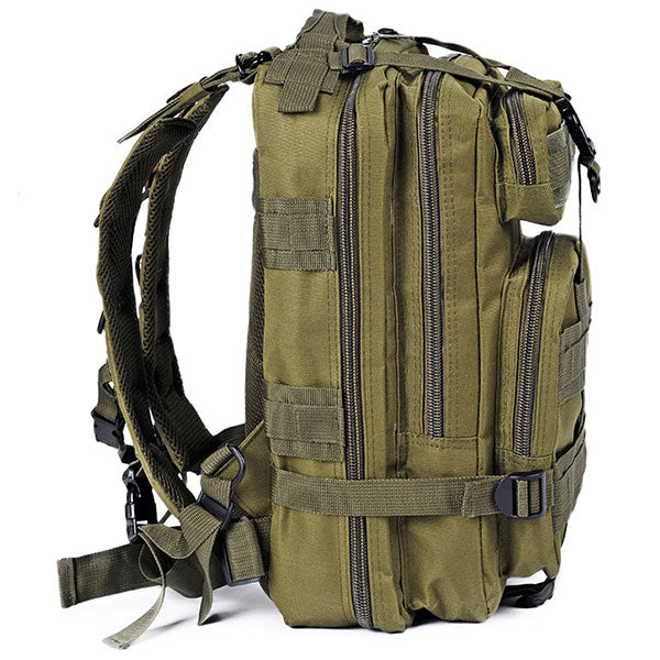 Olive Green Tactical Daypack with Molle System