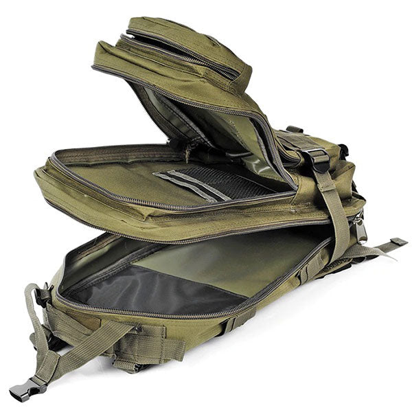 Olive Green Tactical Daypack with Molle System