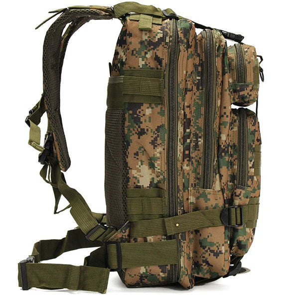 Tactical Digital Camo Outdoor Backpack