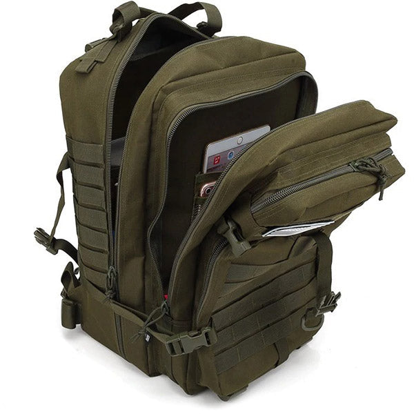 Heavy Duty Olive Green MOLLE Tactical Backpack