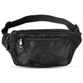 Military Camouflage Banana Bag - Black