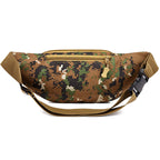 Tactical Digital Camo Waist Bag with S.W.A.T. Patch