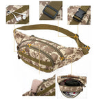 Tactical Desert Digital Camo Fanny Pack