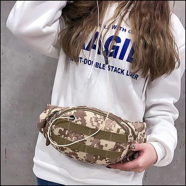 Tactical Desert Digital Camo Fanny Pack