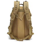 Coyote Brown Tactical MOLLE Backpack for Hiking