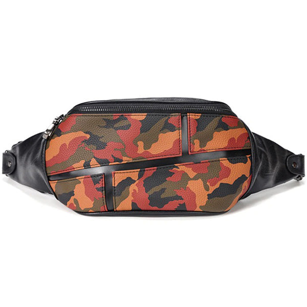 Autumn Camouflage Military Banana Bag